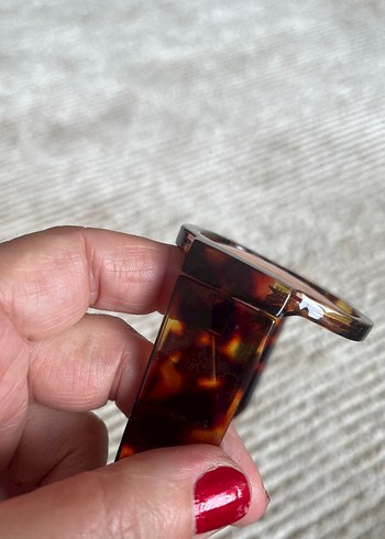 Kahverengi Retro Transparan Kadın Gözlüğü - Görsel 8