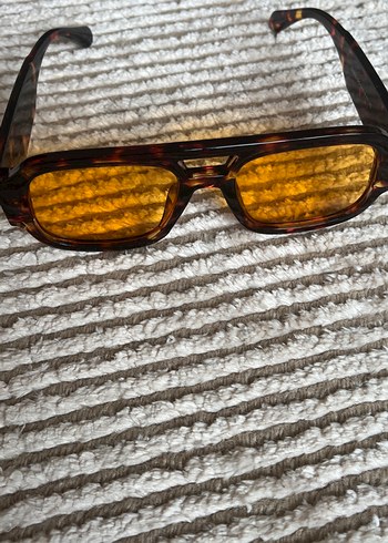 Kahverengi Retro Transparan Kadın Gözlüğü - Görsel 5