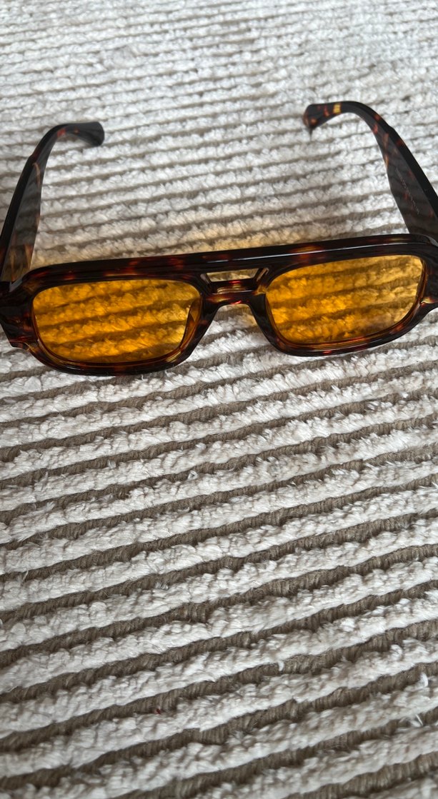 Kahverengi Retro Transparan Kadın Gözlüğü - Görsel 5