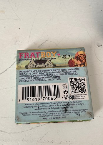 theBalm FRATBOY Gölge ve Allık - Görsel 3