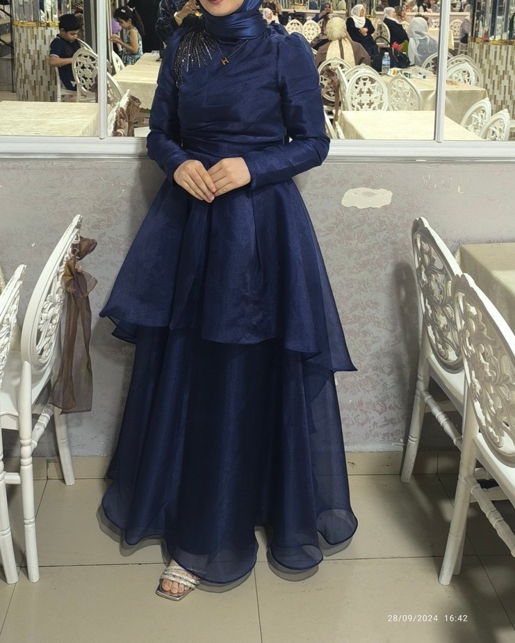 Tesettür Abiye Elbise - Görsel 2