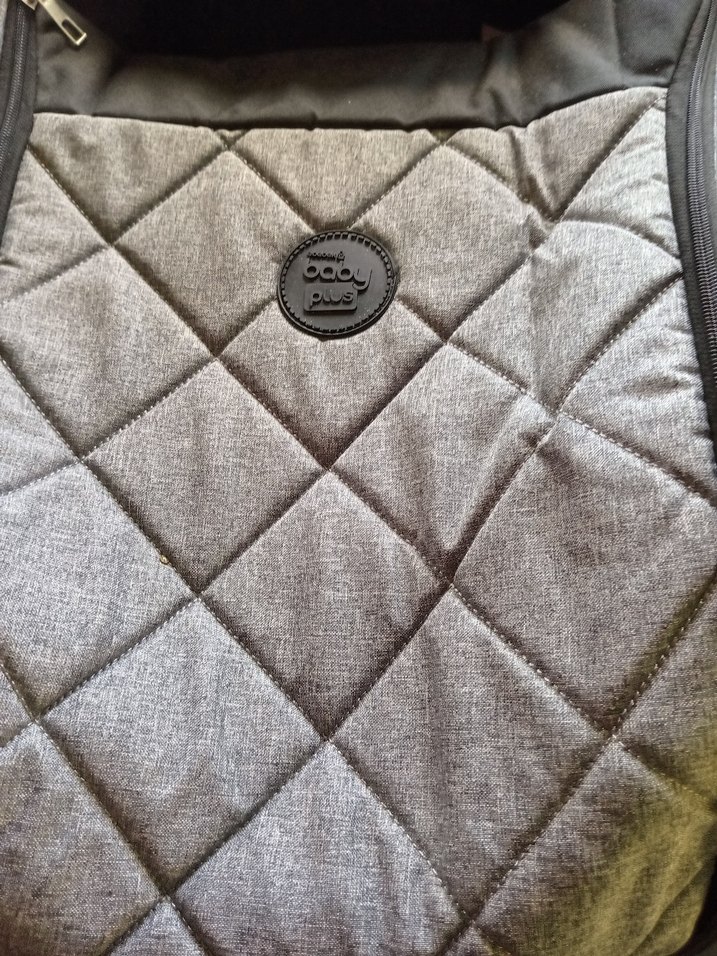 Gri Bebek Puseti Kapaklı Fermuarlı - Görsel 4