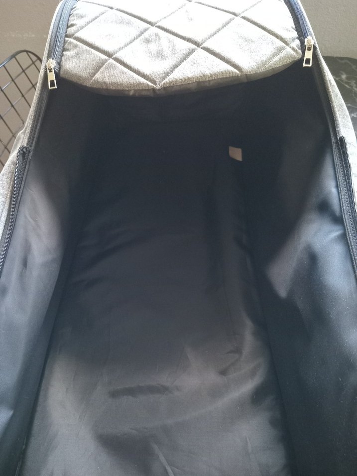 Gri Bebek Puseti Kapaklı Fermuarlı - Görsel 3