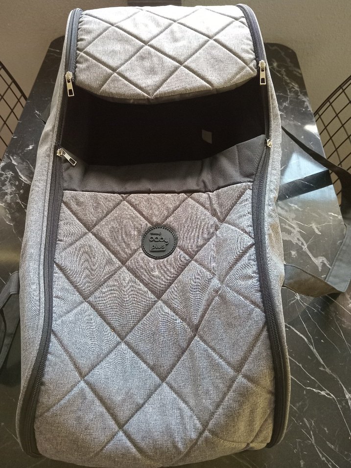 Gri Bebek Puseti Kapaklı Fermuarlı - Görsel 2