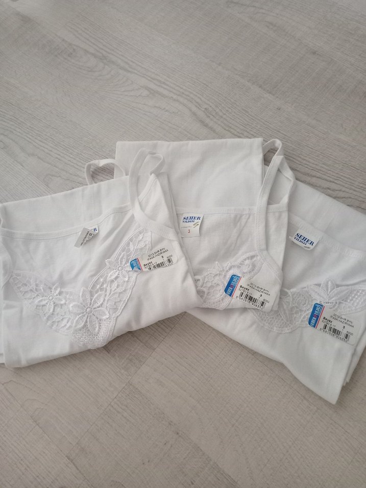 Beyaz Mini Bohem Kadın İç Giyim - Görsel 3