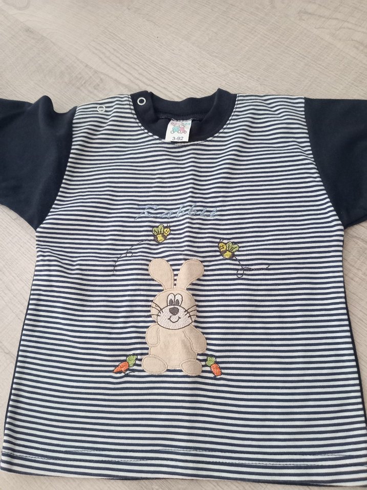 lacivert Erkek Çocuk Sweatpants ve Tişört Takımı - Görsel 3