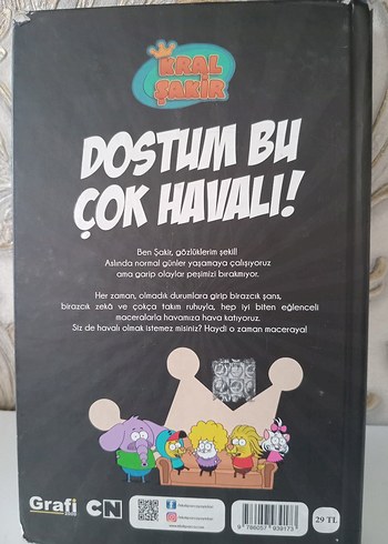 Kral Şakir - Dostum Bu Çok Havalı! Çocuk Kitabı - Görsel 2