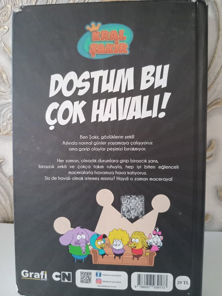 Kral Şakir - Dostum Bu Çok Havalı! Çocuk Kitabı - Görsel 2