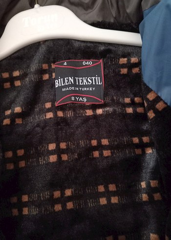 Fermuarlı ve Kapüşonlu Erkek Çocuk Mont - Görsel 2