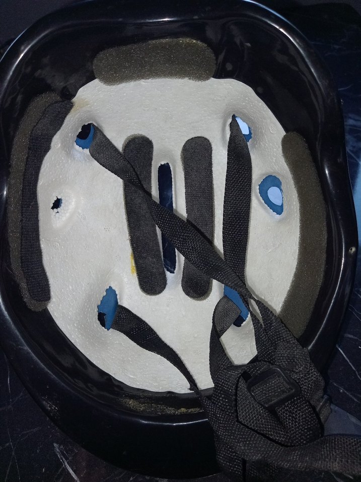 Koyu Yeşil Biker Desenli bisiklet çocuk Kaskı - Görsel 4