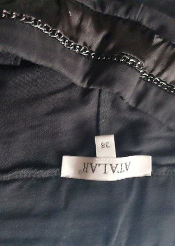 Siyah Kemerli Kadın esofman altı - Görsel 3