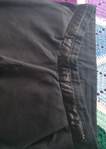 Siyah Kemerli Kadın esofman altı - Görsel 2