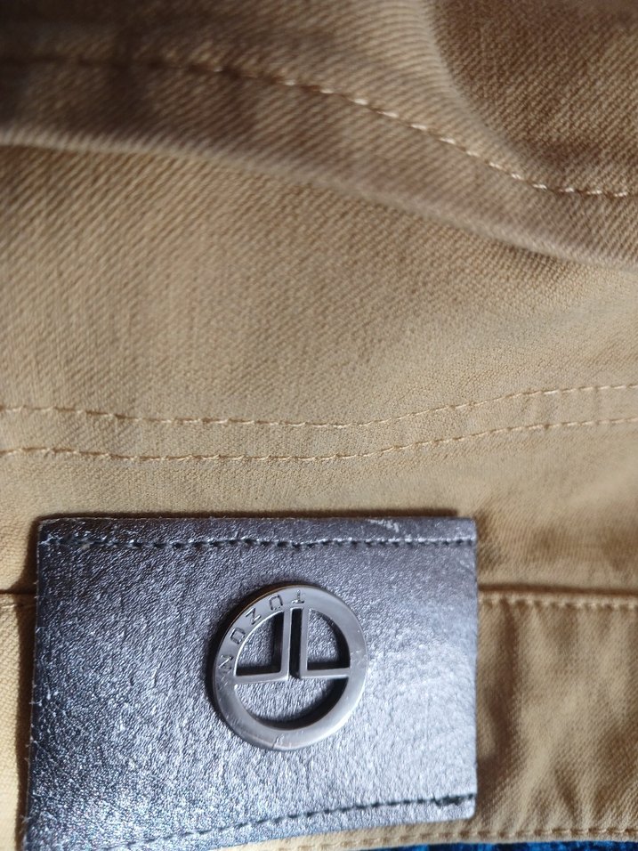 Sarı  Kadın Kumaş Pantolon - Görsel 3