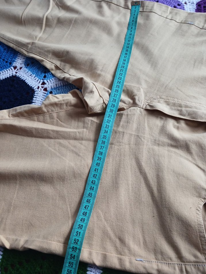 Sarı  Kadın Kumaş Pantolon - Görsel 5