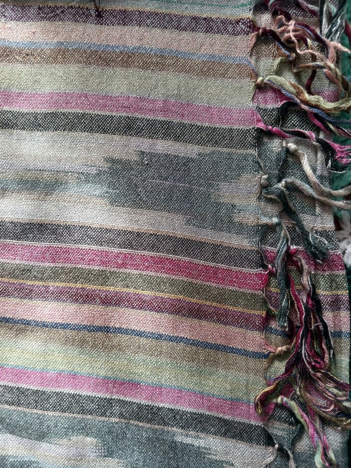 Çok Renkli Bohem Kadın Şal - Görsel 3