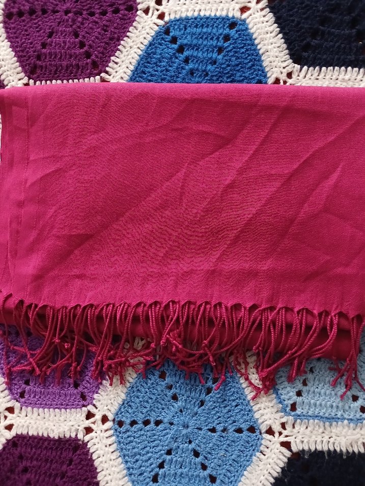 Fulya rengi Kadın Şal - Görsel 4