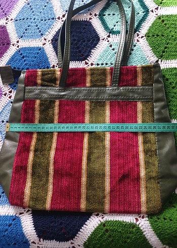 Bohem Çok Renkli Kadın Çanta - Görsel 4