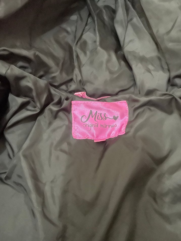 Parlak Pembe Kız Çocuk Mont - Görsel 5