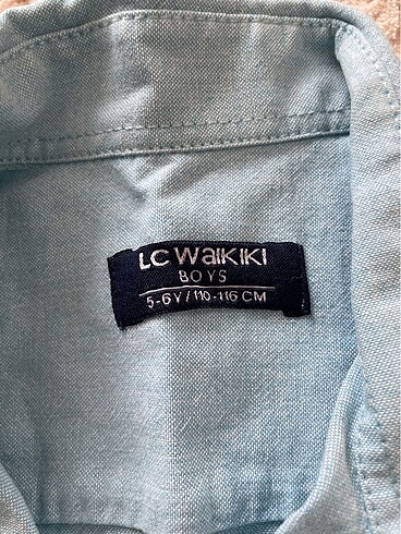 LC Waikiki 5-6 yaş LCW gömlek