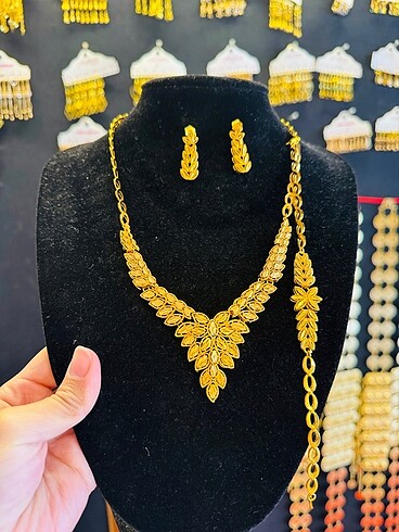 Beden Altın kaplama takı seti
