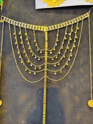 Gold alınlık saç tokası