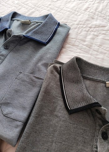 xl Beden Erkek Polo Yaka Düğmeli Tişört