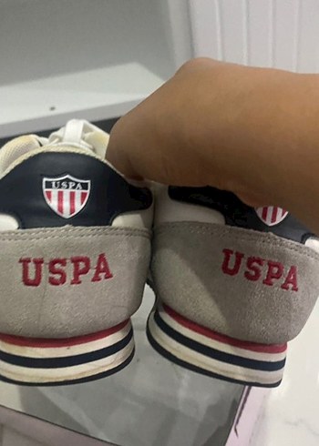 Beyaz Kadın Spor Ayakkabı Velcro Detaylı - Görsel 3