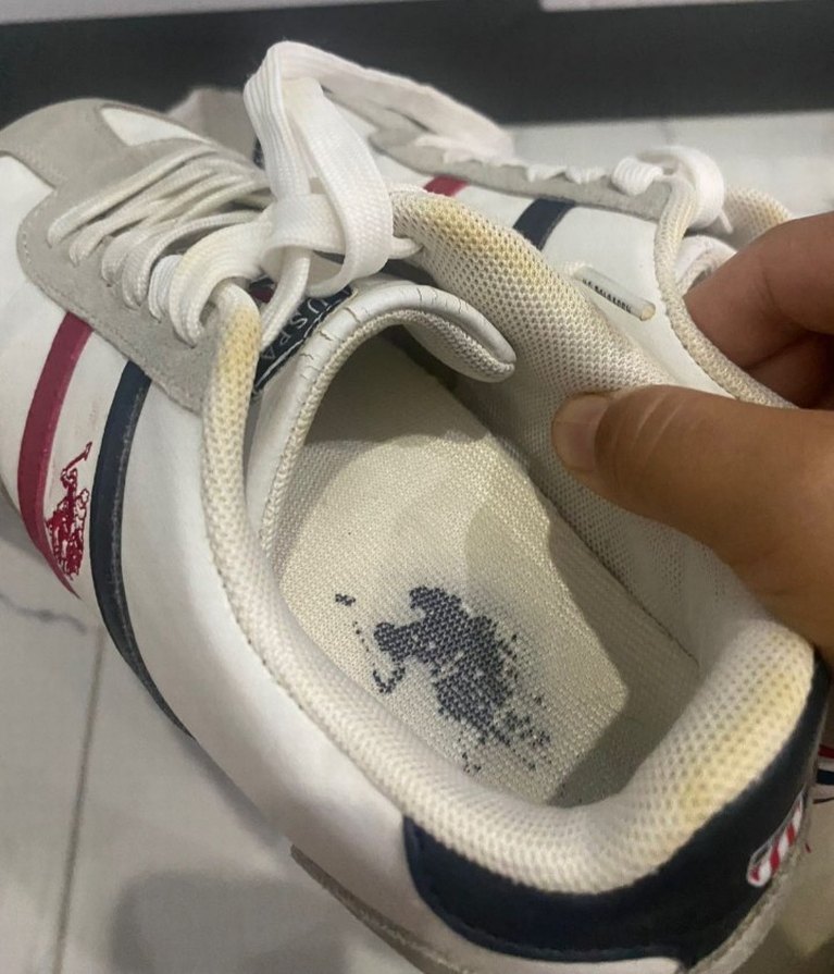 Beyaz Kadın Spor Ayakkabı Velcro Detaylı - Görsel 2