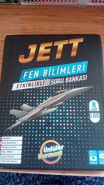 Jett fen bilimleri etkinlikli soru bankası ünlüler karması 