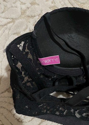 Siyah Gotik Fermuarlı Bralet Sütyen - Görsel 3