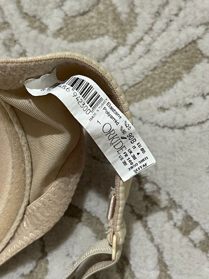 Ten Straplez Sütyen 90B beden - Görsel 4