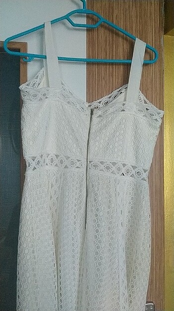 xl Beden beyaz Renk Kisa elbise