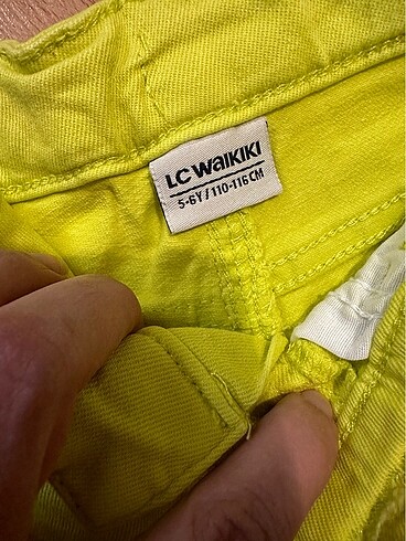 LC Waikiki 5-6 yaş erkek keten şort