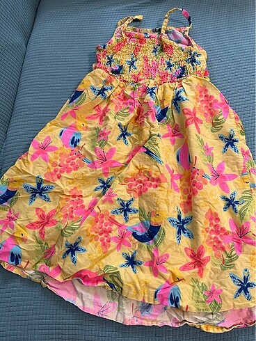 LC Waikiki 7-8 yaş askılı elbise