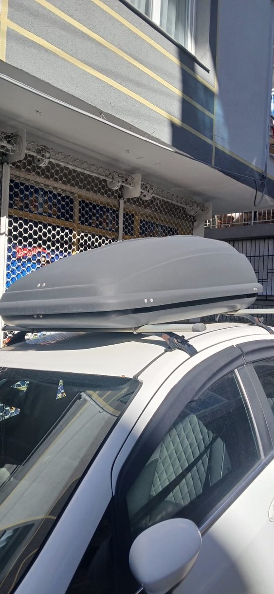 Gri Araba Çatı Bagaj Kutusu - Görsel 2