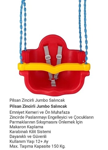 Beden Renk Çocuk salıncak