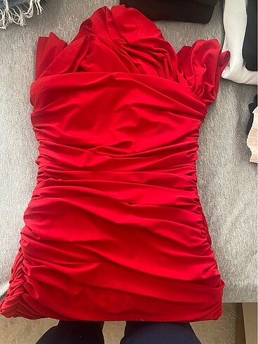 s Beden kırmızı Renk Whenever company elbise