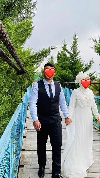 Armine Nikah elbisesi beyaz