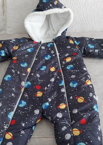 erkek bebek 12-18 ay astronot mont - Görsel 5