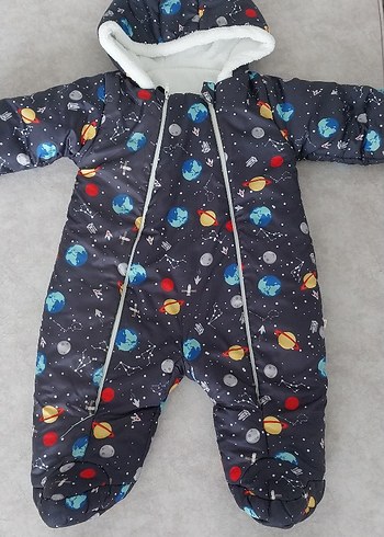 erkek bebek 12-18 ay astronot mont - Görsel 2