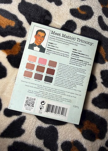 The Balm Trimony Matte far paleti - Görsel 2