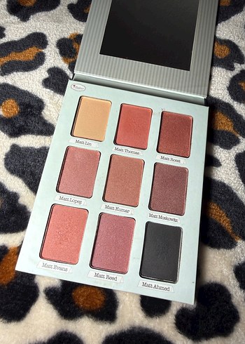 The Balm Trimony Matte far paleti - Görsel 3