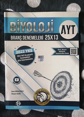 BİLGİ SARMAL BİYOLOJİ AYT DENEME
