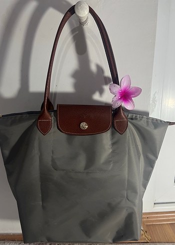 Longchamp gri çanta