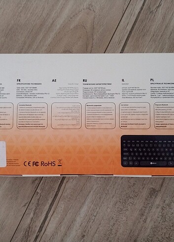 Dexim KBW-002 Bluetooth Kablosuz Klavye - DKB0003 - Görsel 2