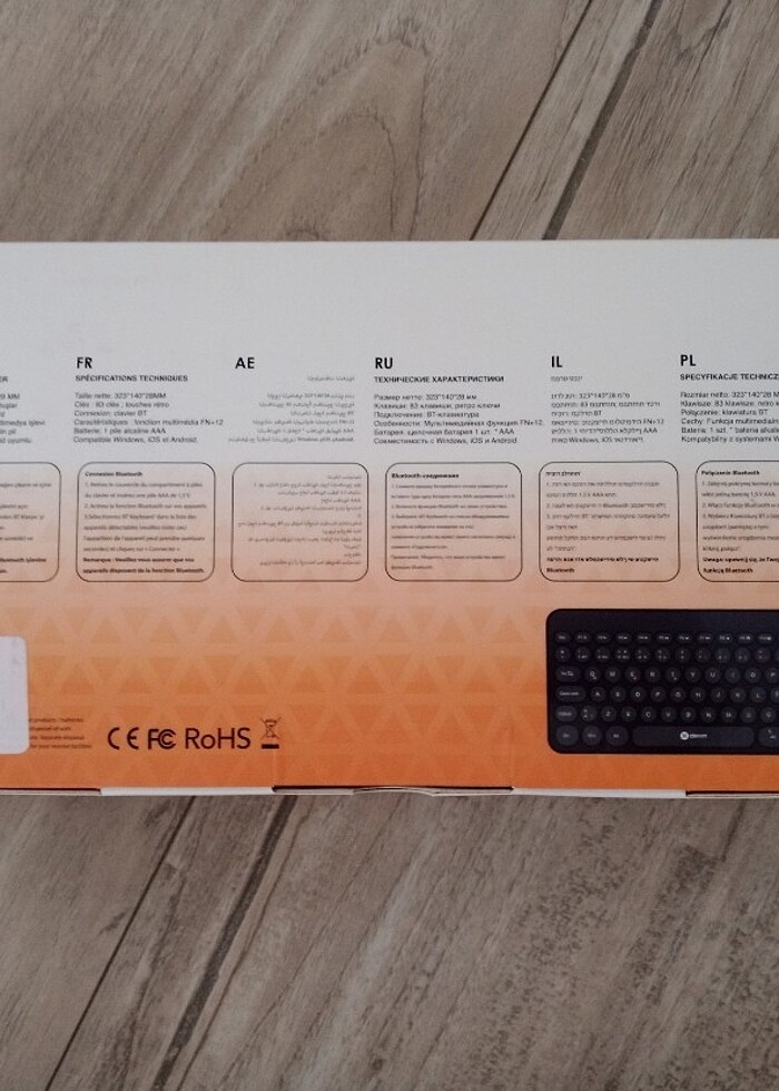 Dexim KBW-002 Bluetooth Kablosuz Klavye - DKB0003 - Görsel 2