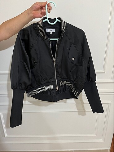 Twist bomber ceket