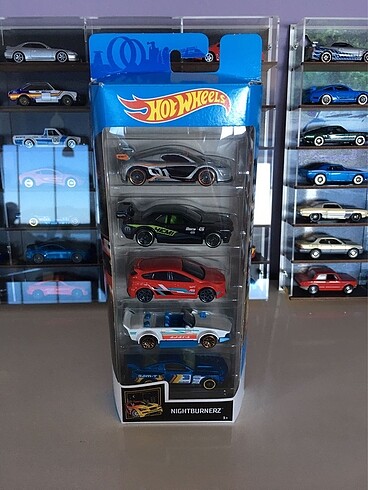 Hot Wheels Nightburnerz 5'li Set