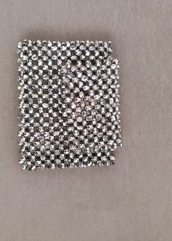 kristal Boncuk İşlemeli kartlık - Görsel 2