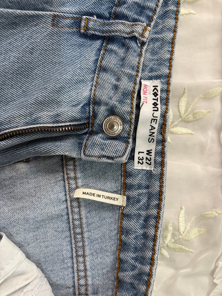 Zara mom jean - Görsel 3